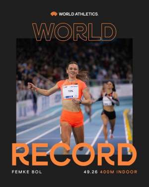 荷兰美女(49秒2622岁荷兰长腿美女破尘封41年室内400米世界纪录)